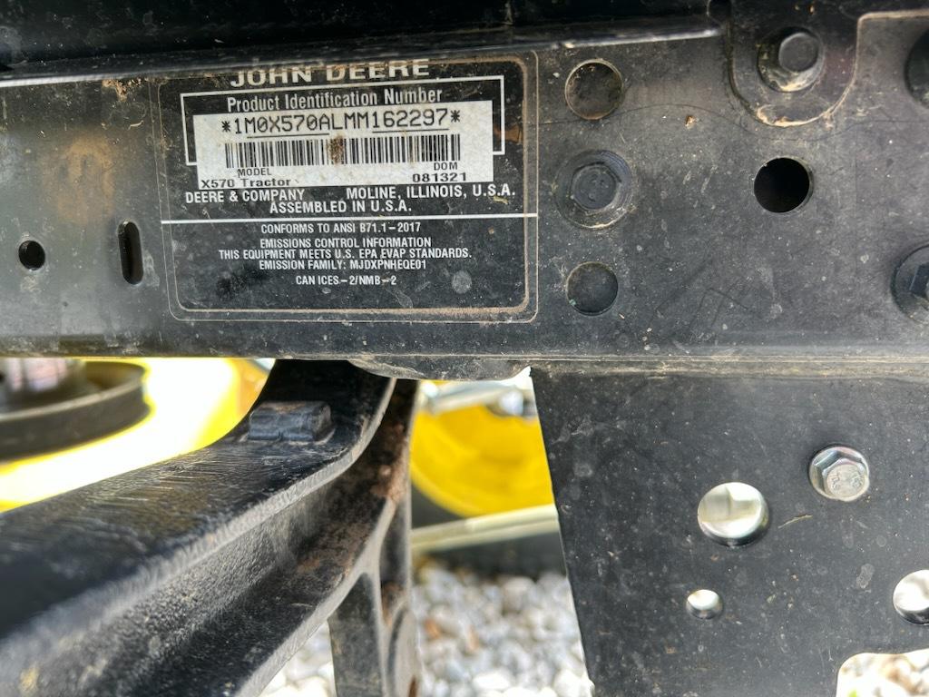 2021 John Deere X570 Image