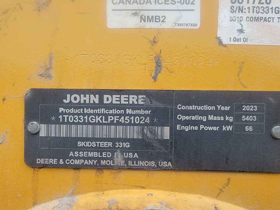 2023 John Deere 331G Image