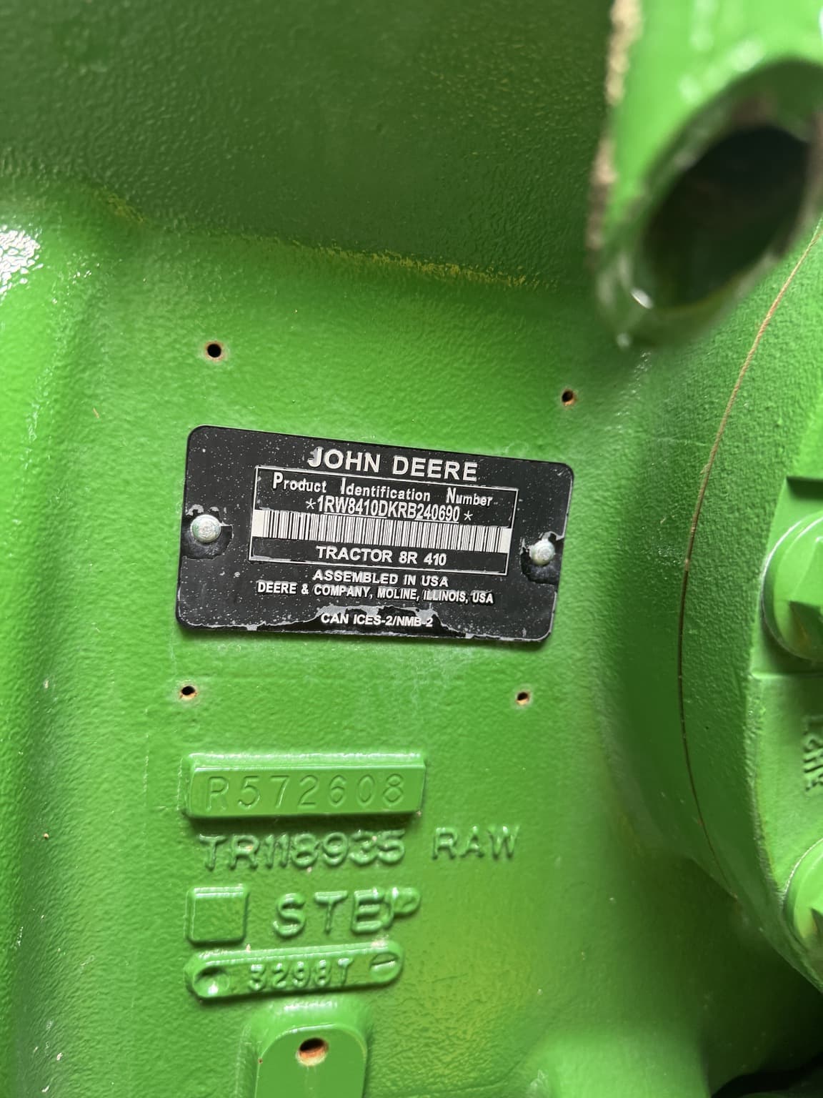 2024 John Deere 8R 410 Image