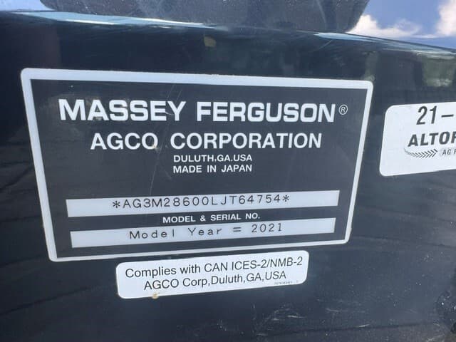 2021 Massey Ferguson 2860M Image