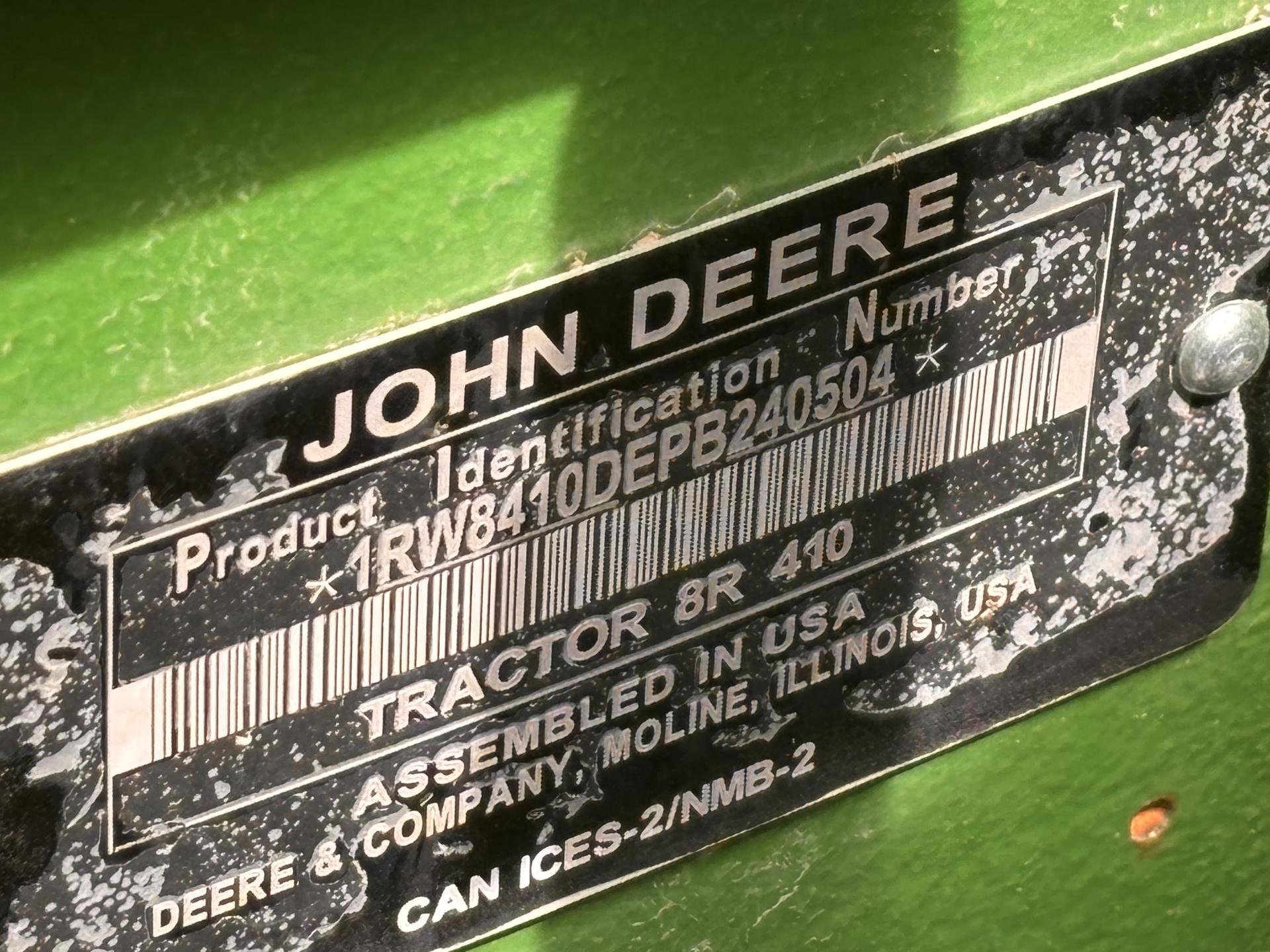 2024 John Deere 8R 410 Image