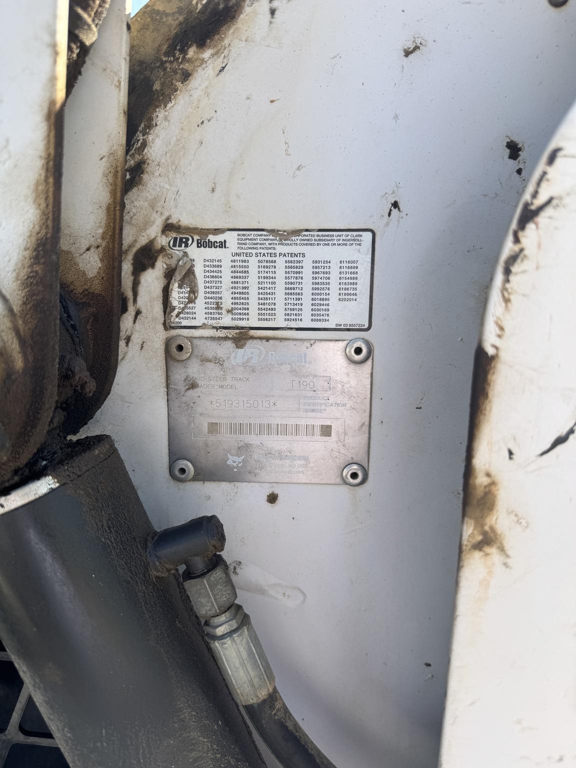 2004 Bobcat T190 Image