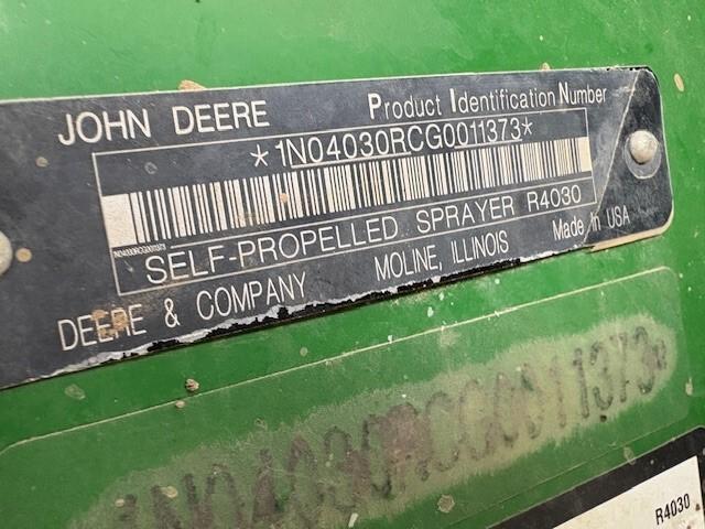 2016 John Deere R4030 Image