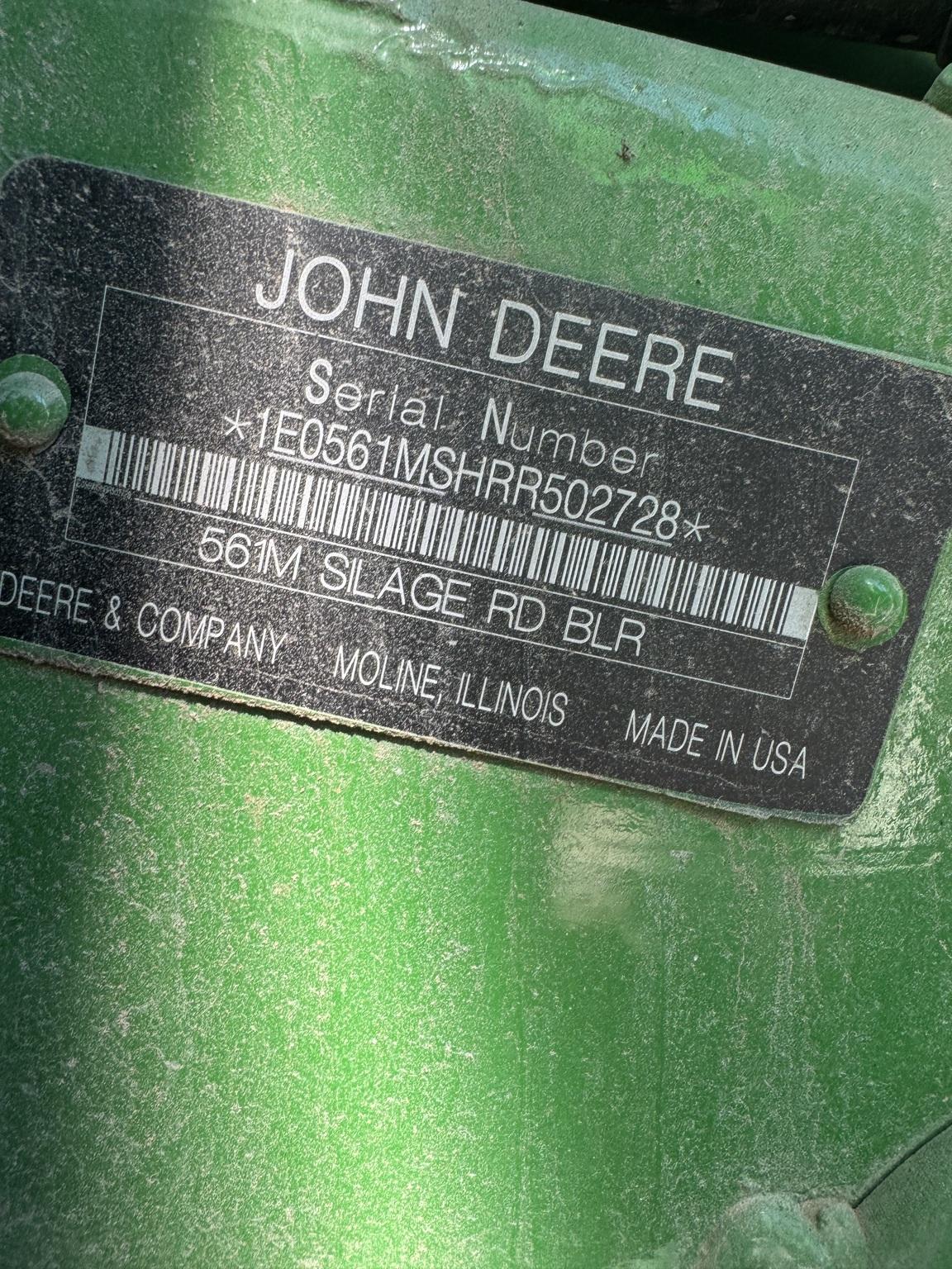 2024 John Deere 561M Image