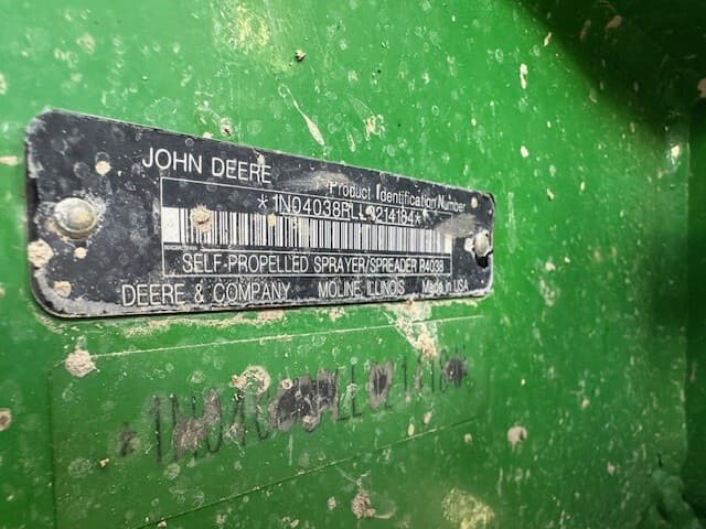 2021 John Deere R4038 Image