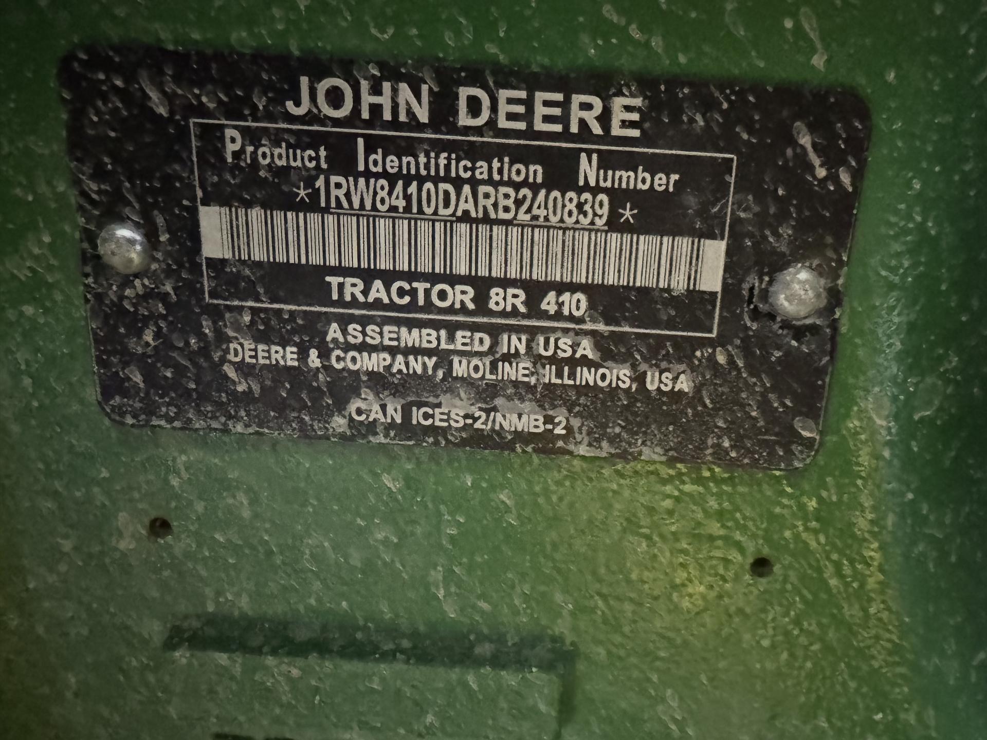 2024 John Deere 8R 410 Image