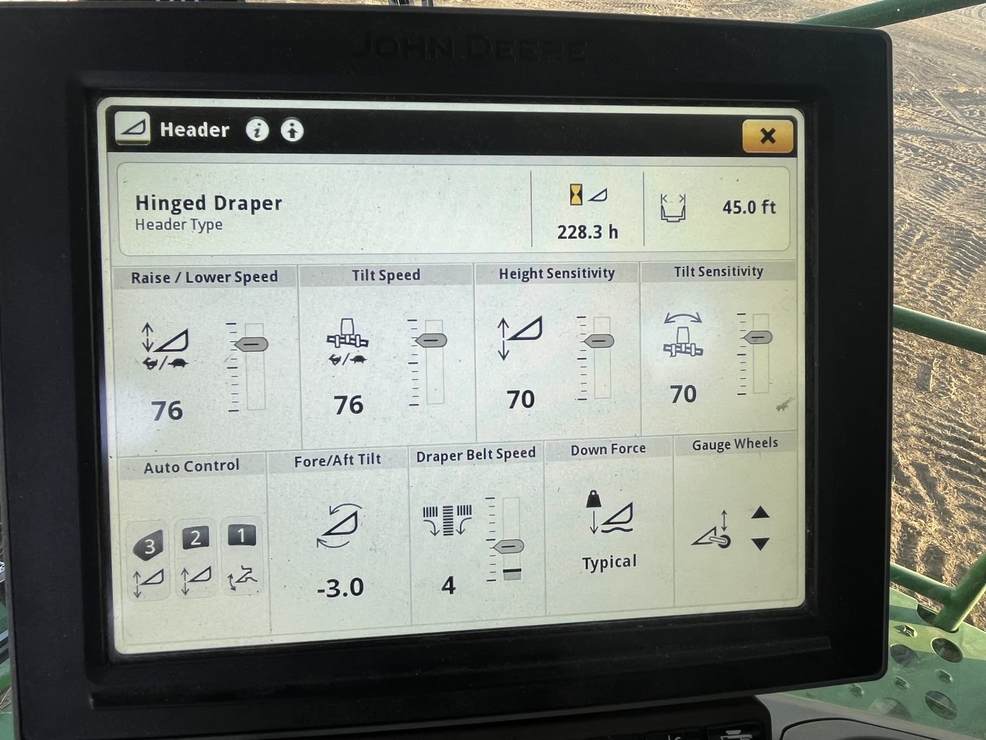 2022 John Deere HD45F Image