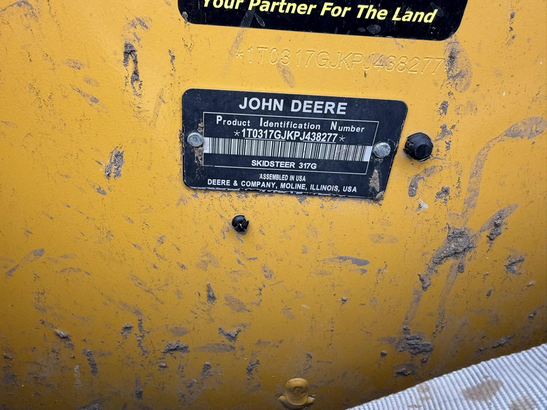 2023 John Deere 317G Image