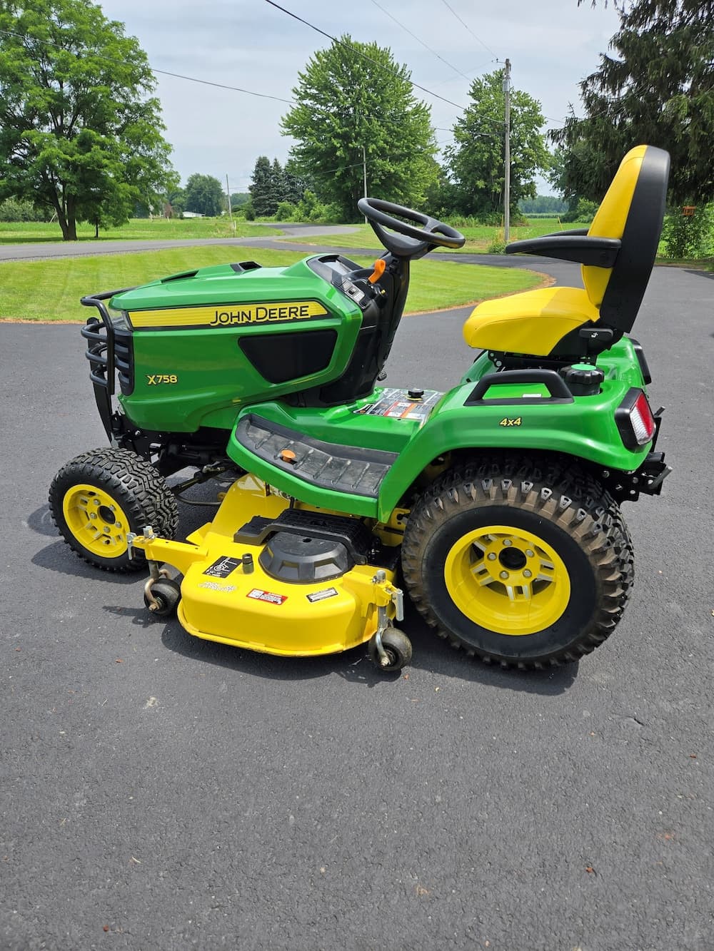 2019 John Deere X758 Image
