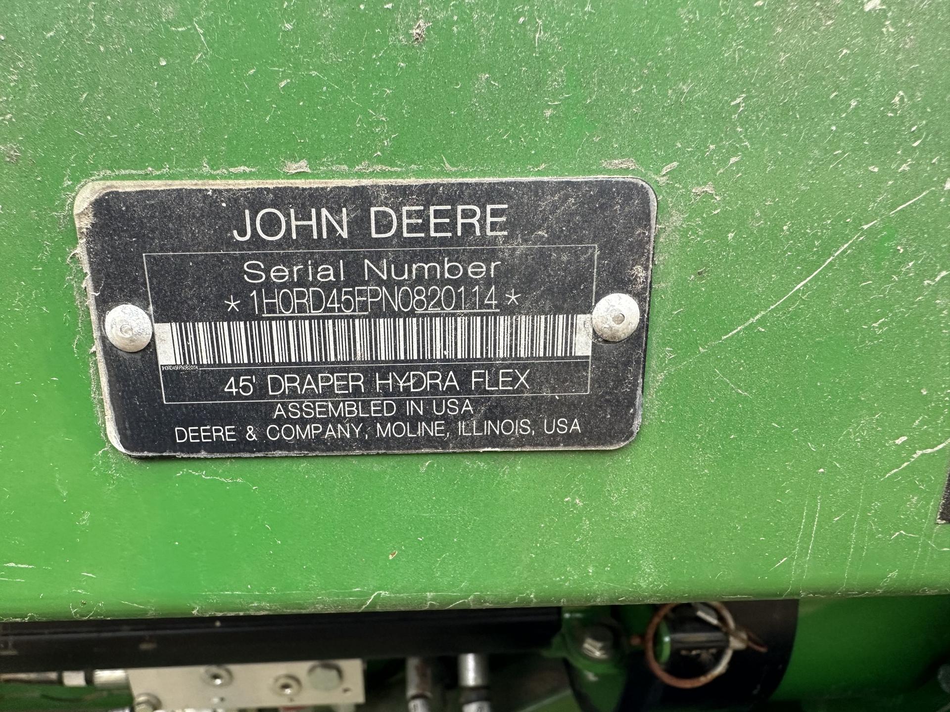 2022 John Deere RD45F Image