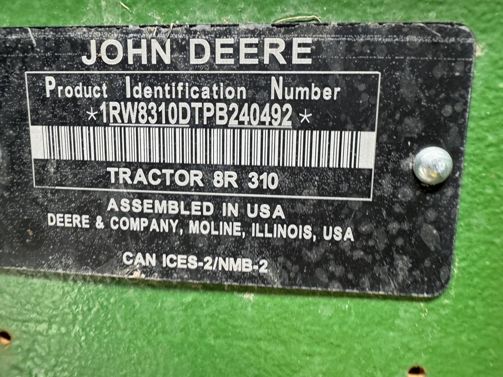 2024 John Deere 8R 310 Image