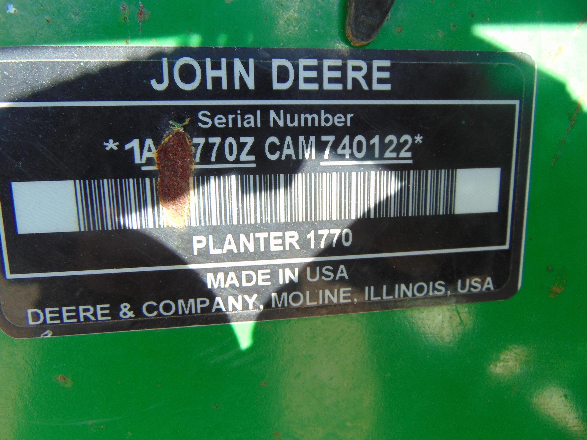 2011 John Deere 1770NT CCS Image