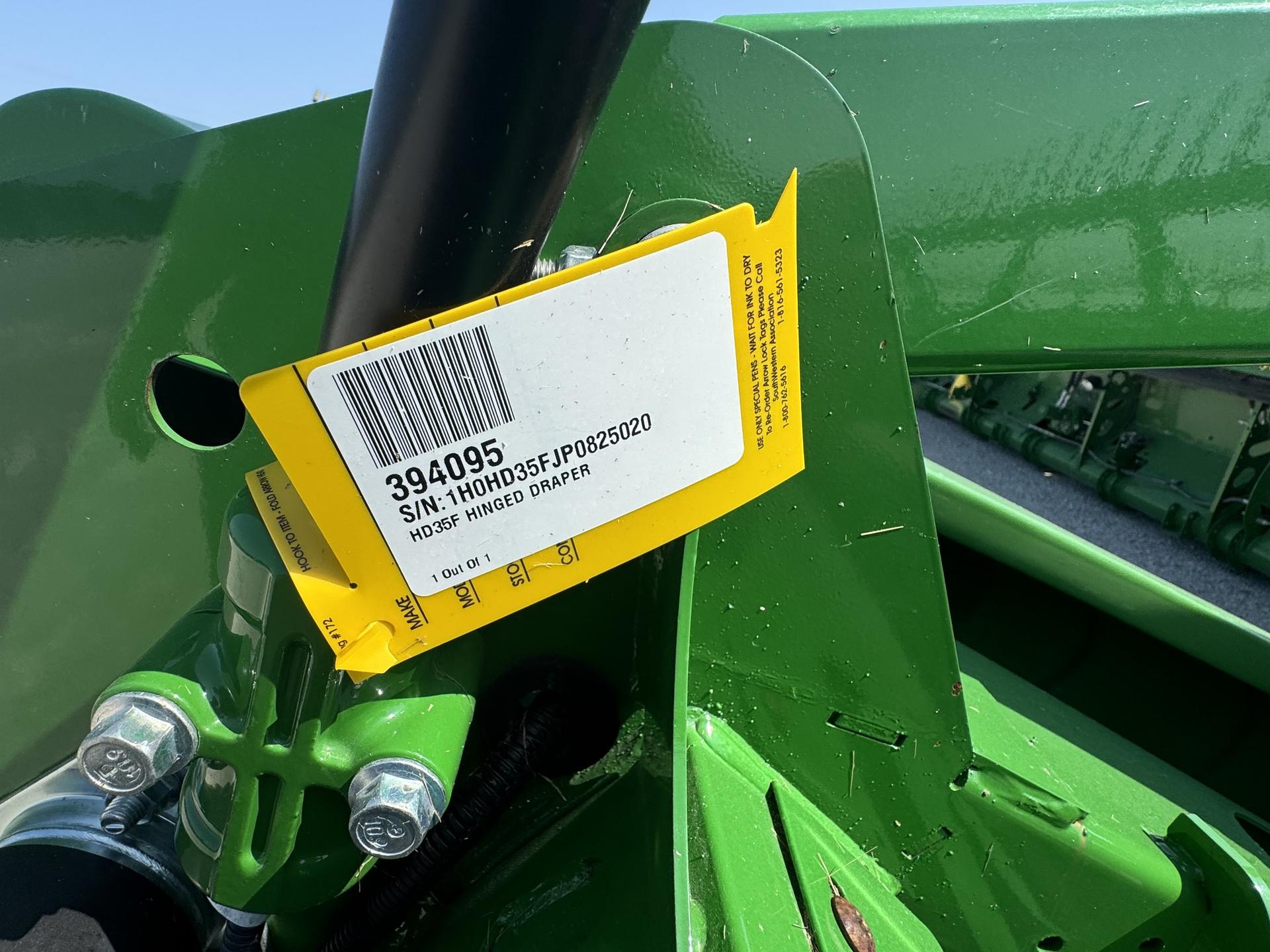 2023 John Deere HD35F Image