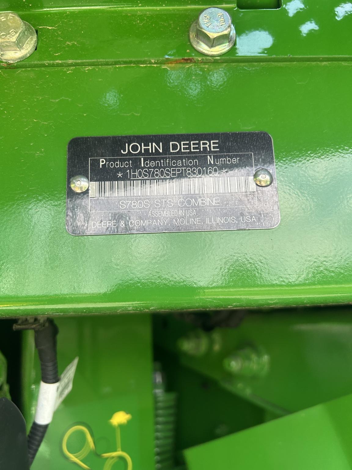 2024 John Deere S780 Image