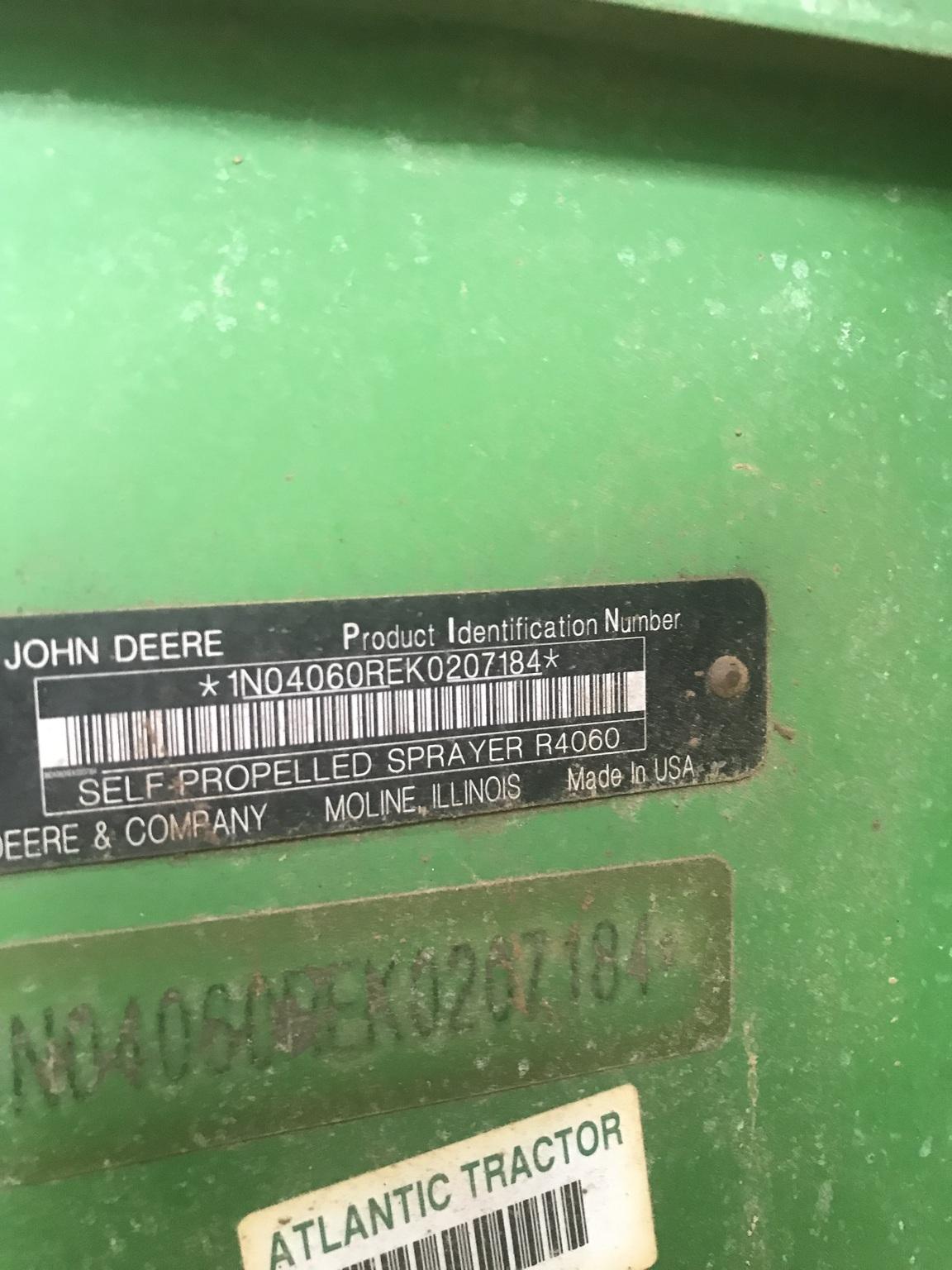 2020 John Deere R4060 Image