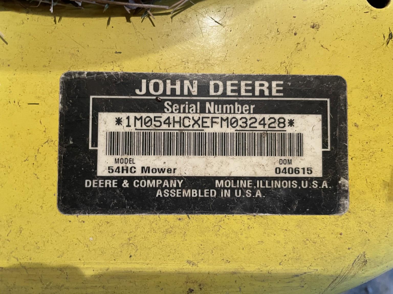 2015 John Deere X730 Image