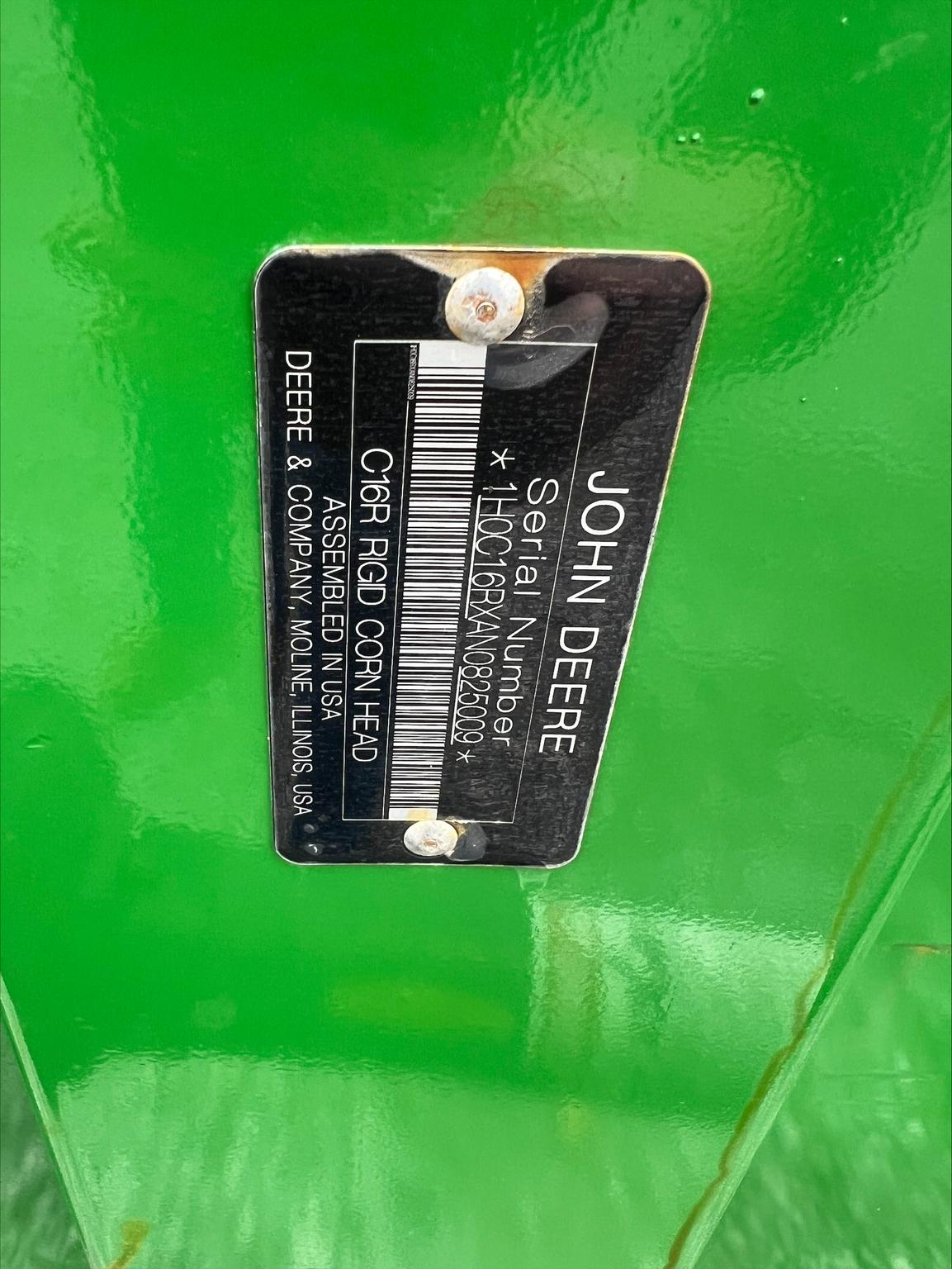 2023 John Deere C16R Image