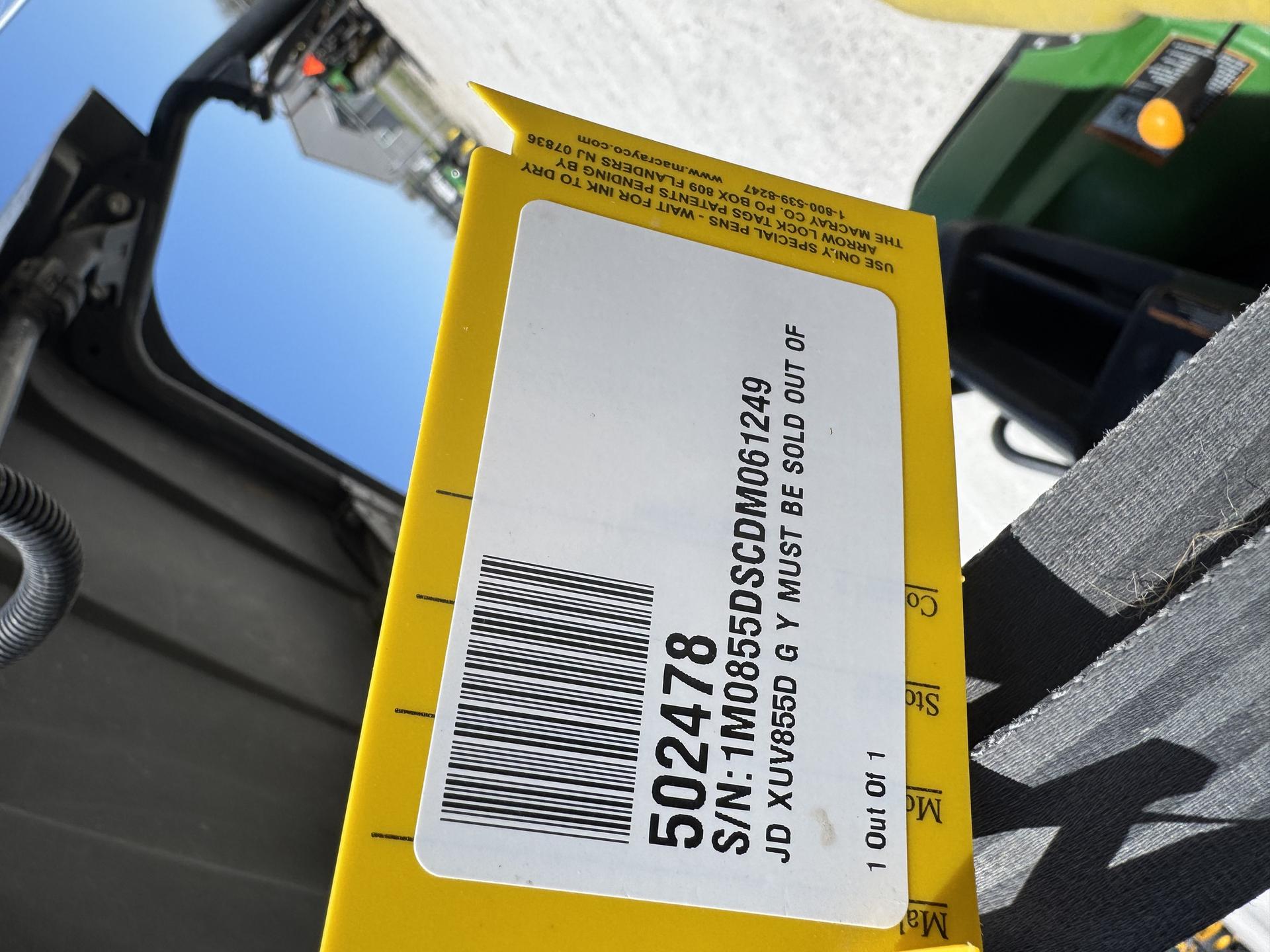 2013 John Deere XUV 855D Image