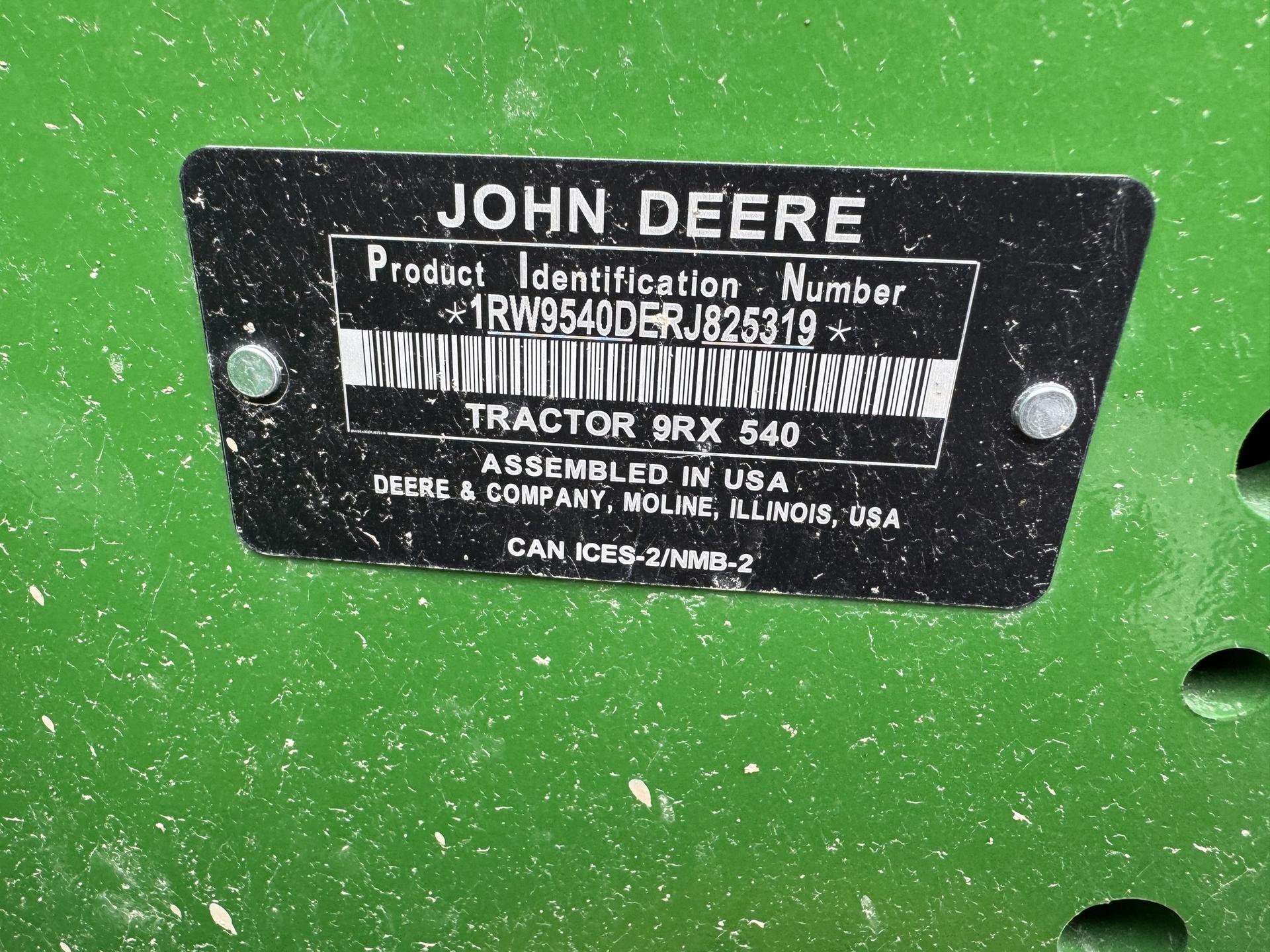 2024 John Deere 9RX 540 Image