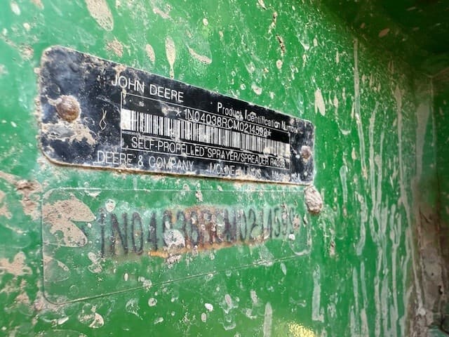 2021 John Deere R4038 Image