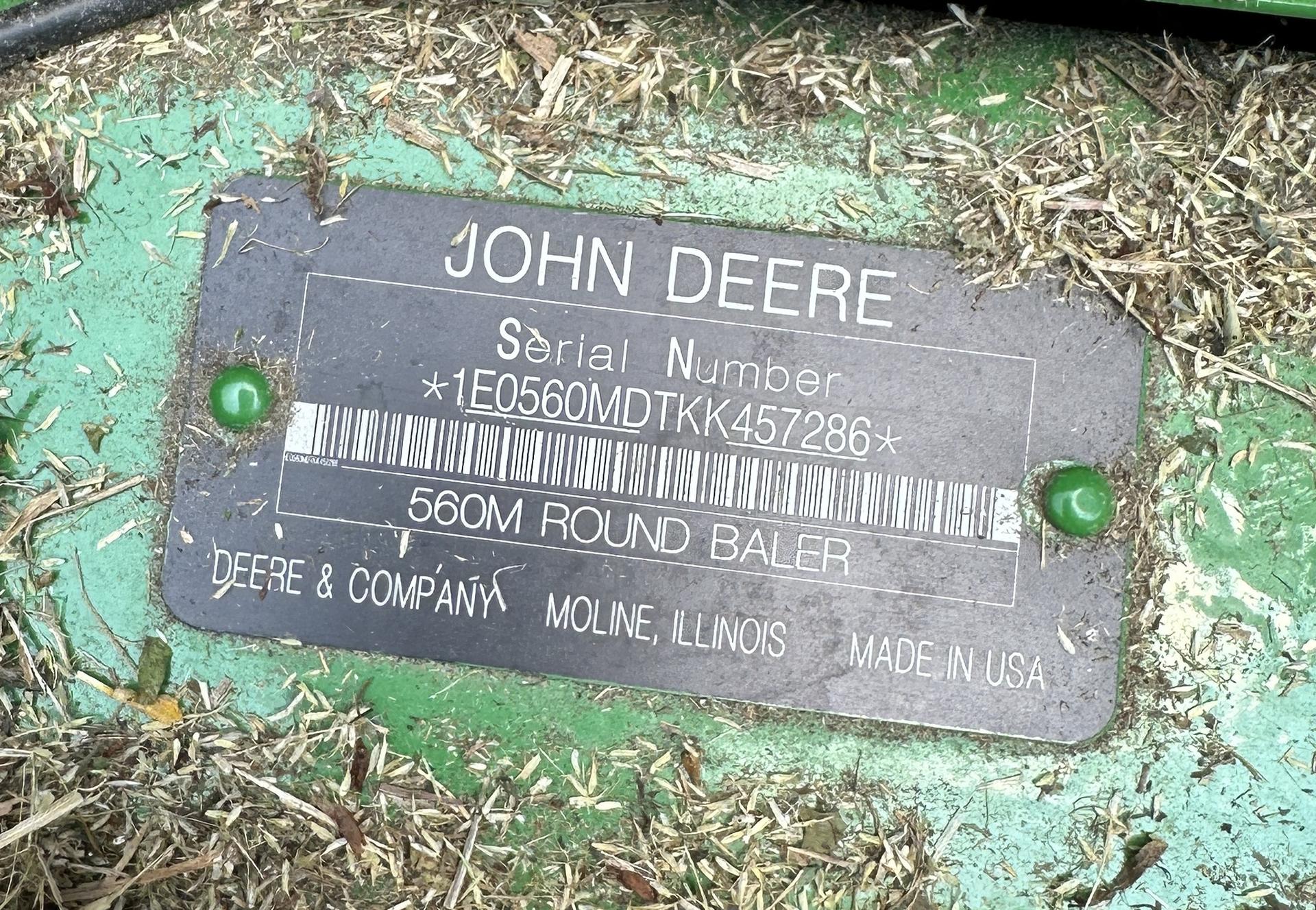 2019 John Deere 560M Image