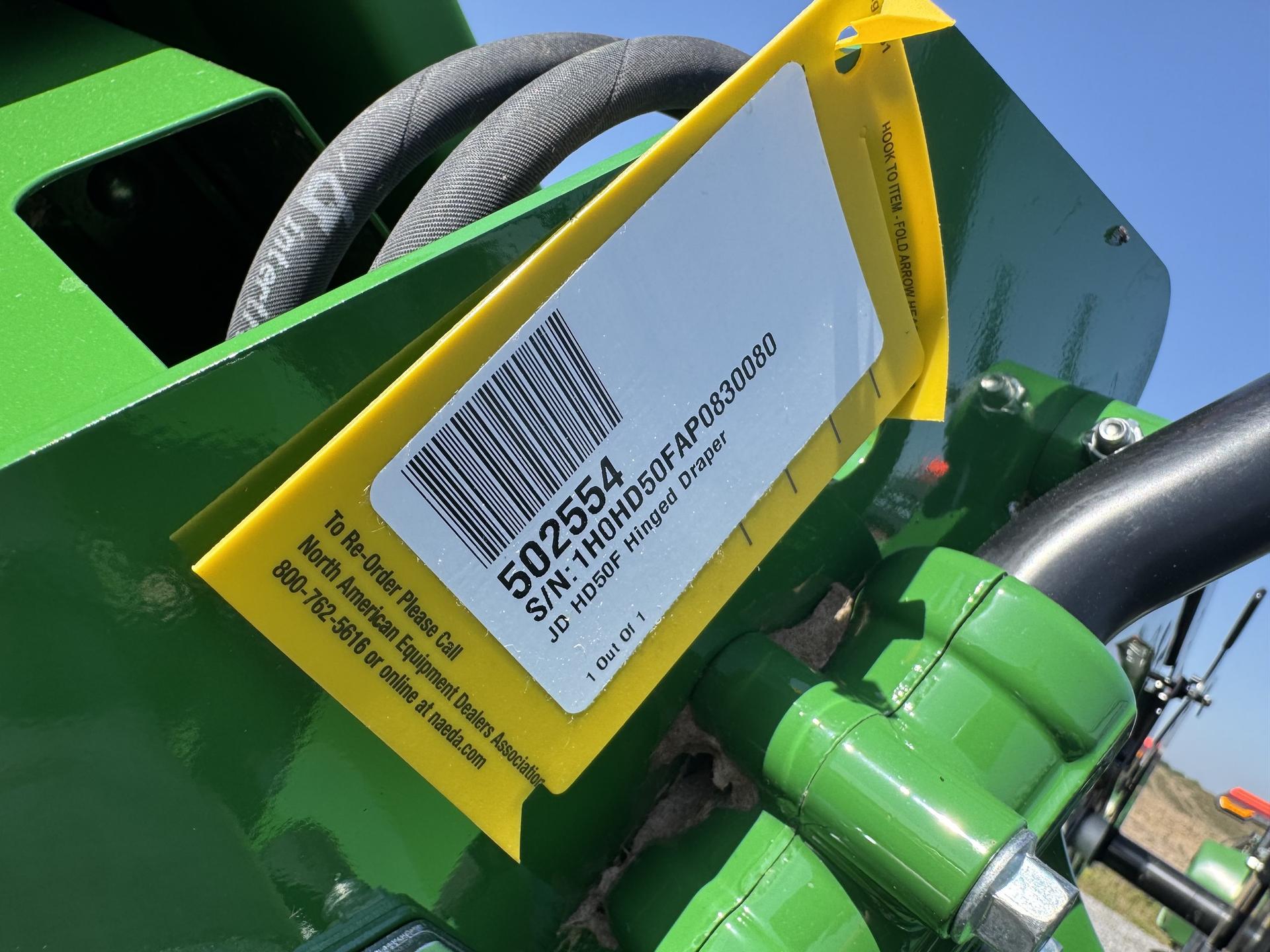 2024 John Deere HD50F Image