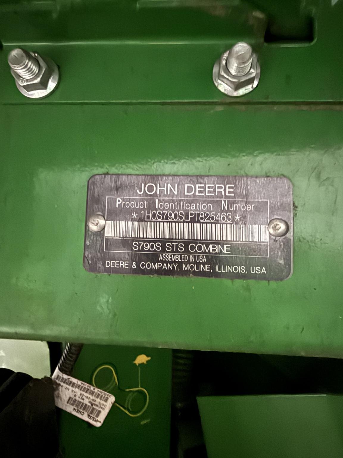 2023 John Deere S790 Image