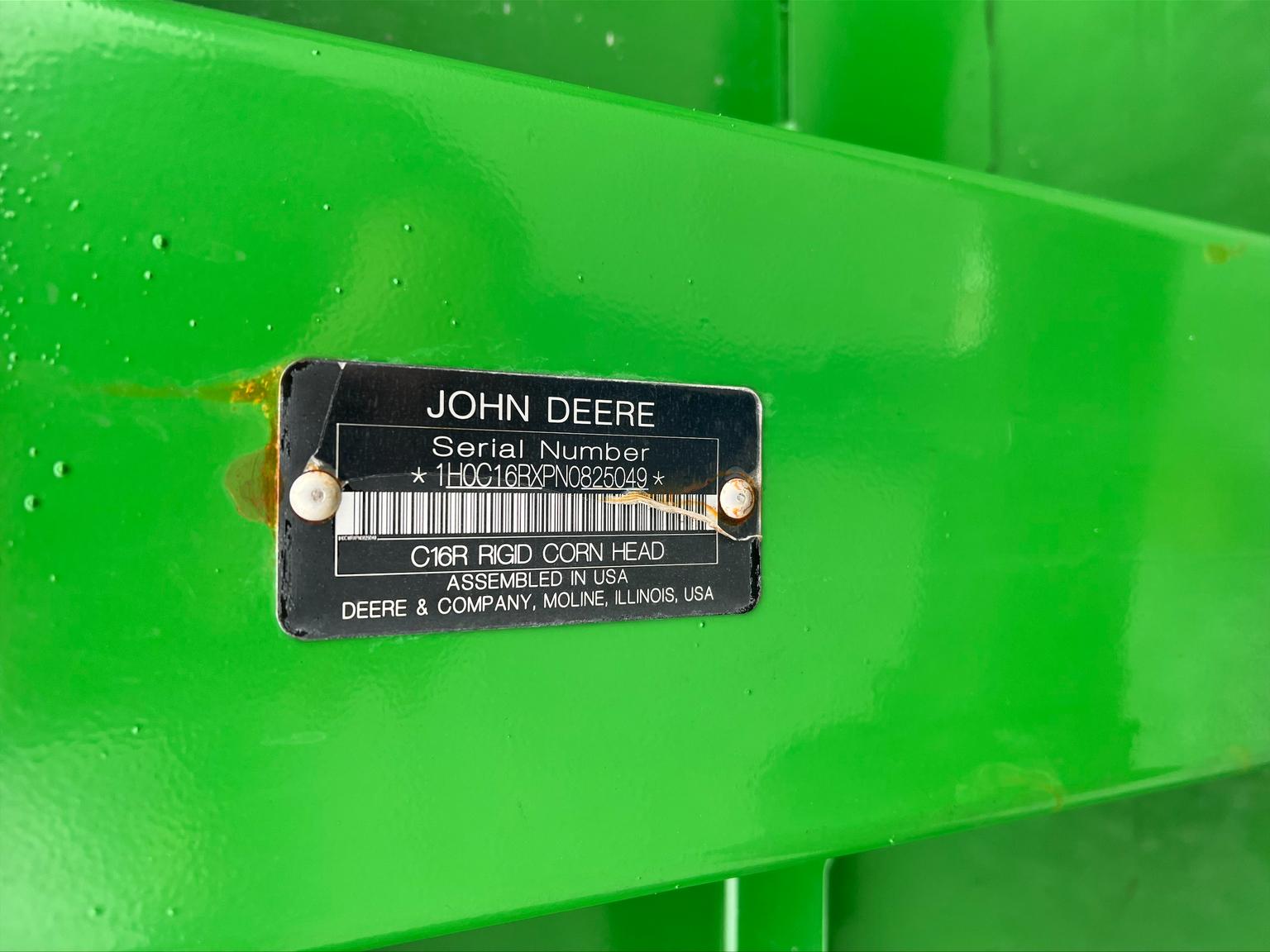 2023 John Deere C16R Image
