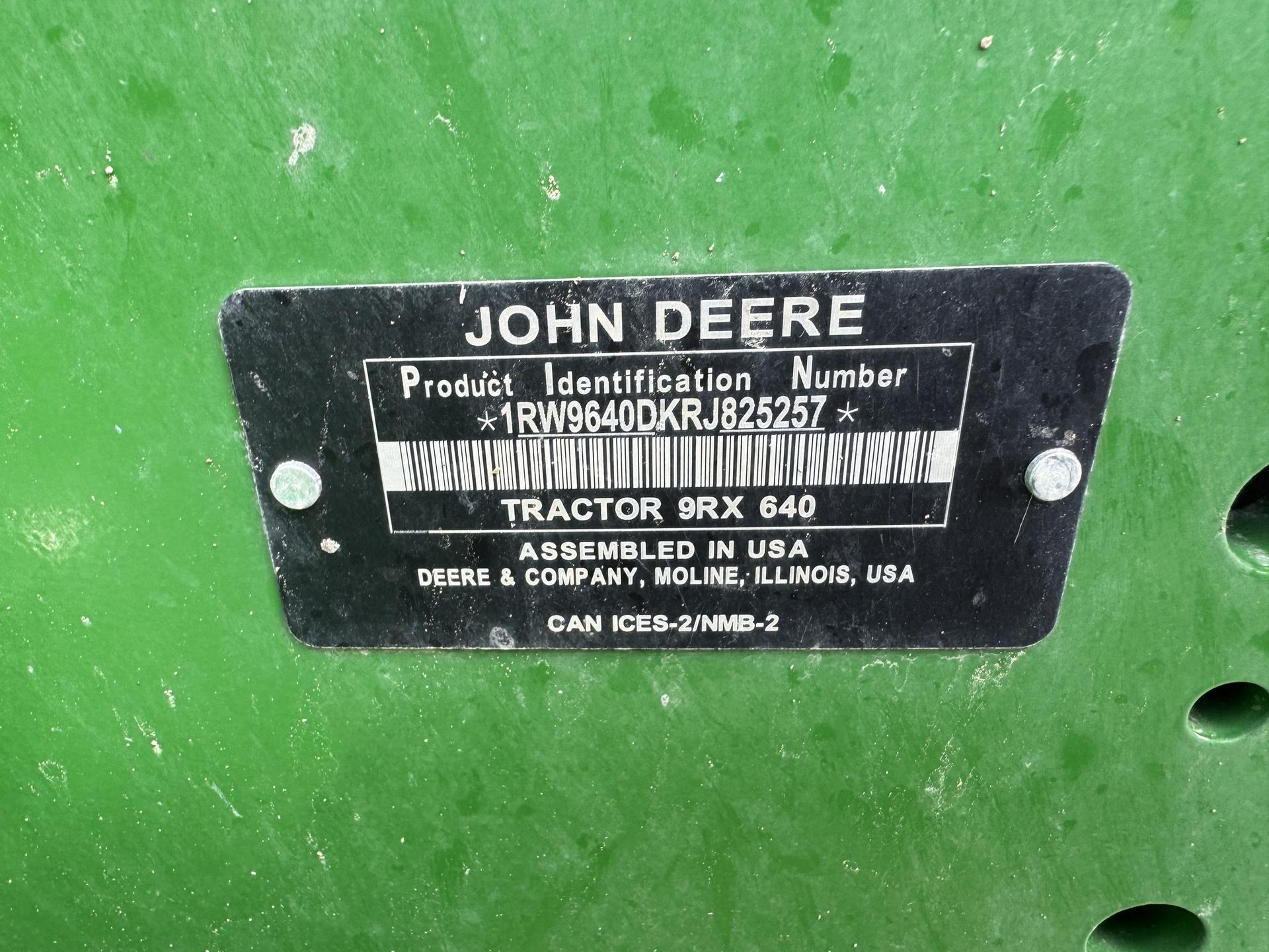 2024 John Deere 9RX 640 Image