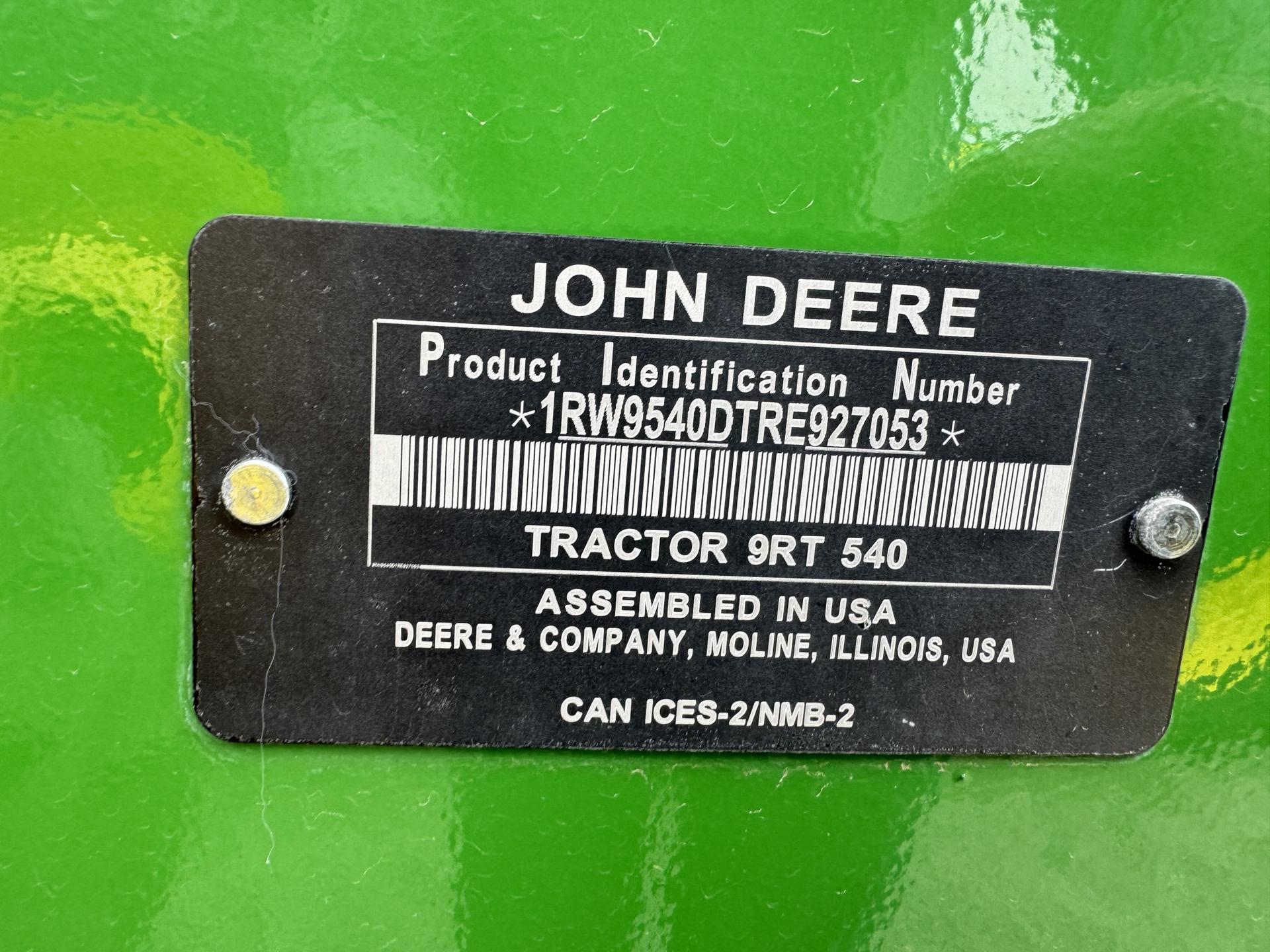 2024 John Deere 9RT 540 Image
