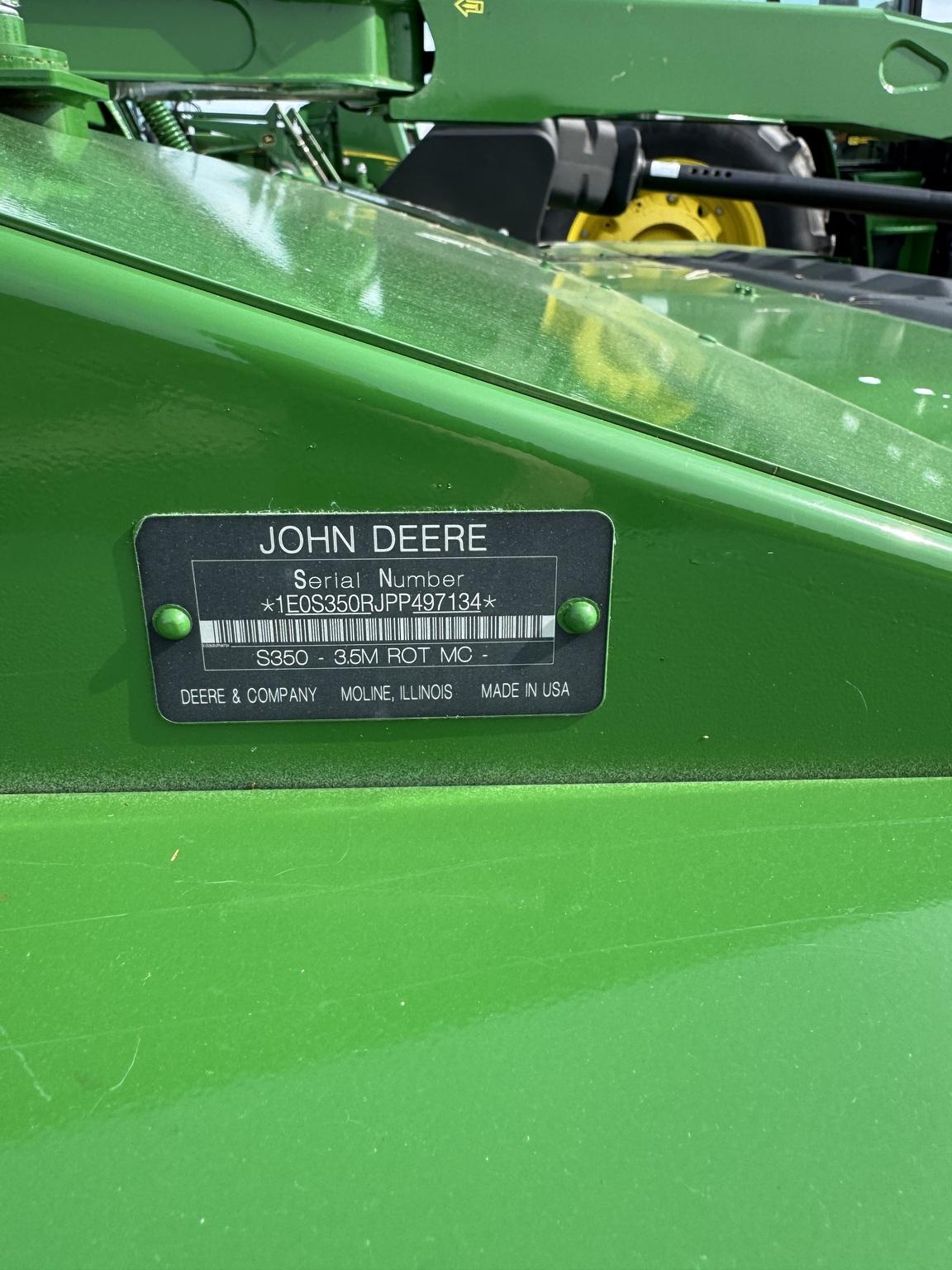 2023 John Deere S350 Image