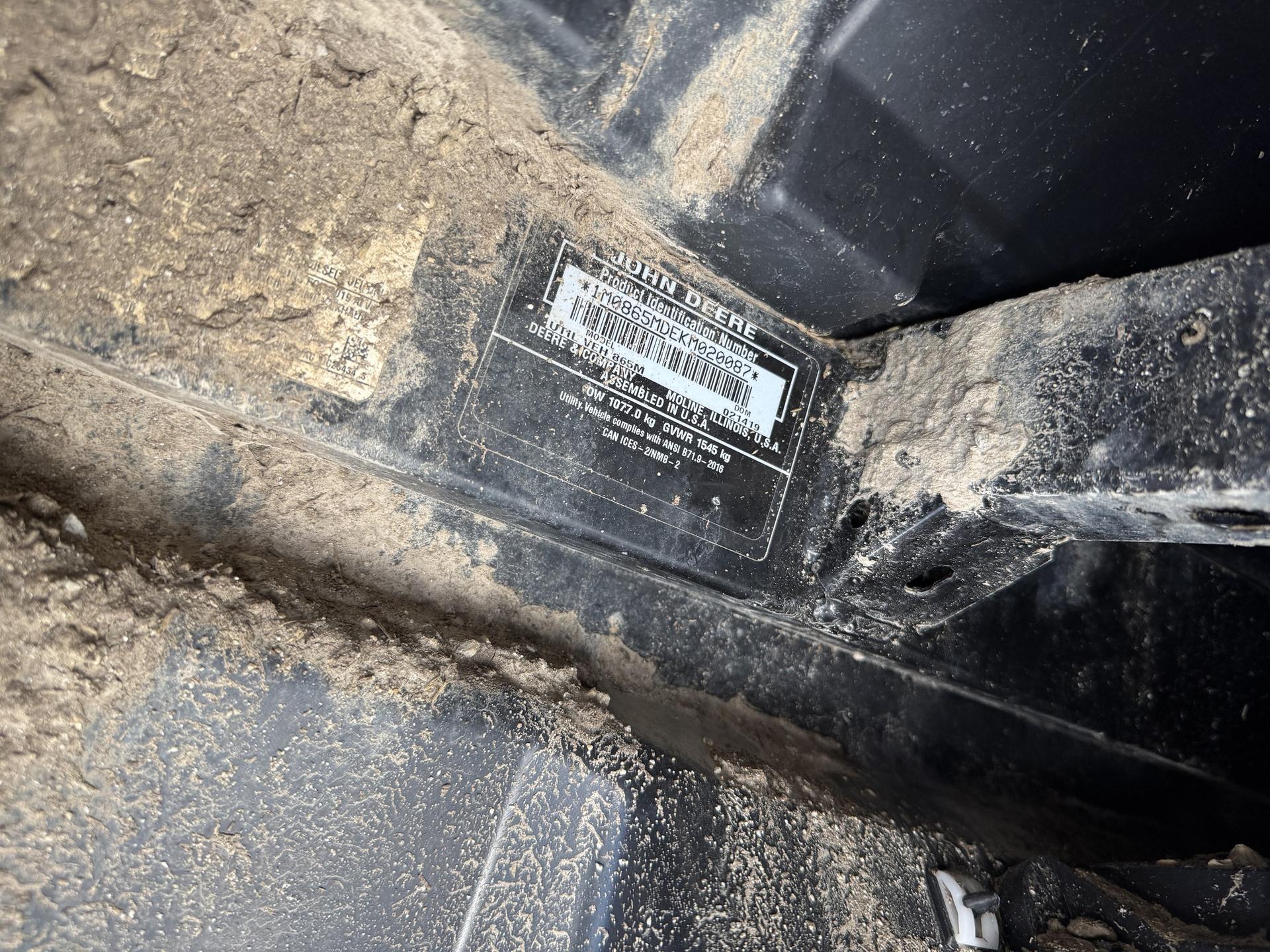 2019 John Deere XUV 865M Image
