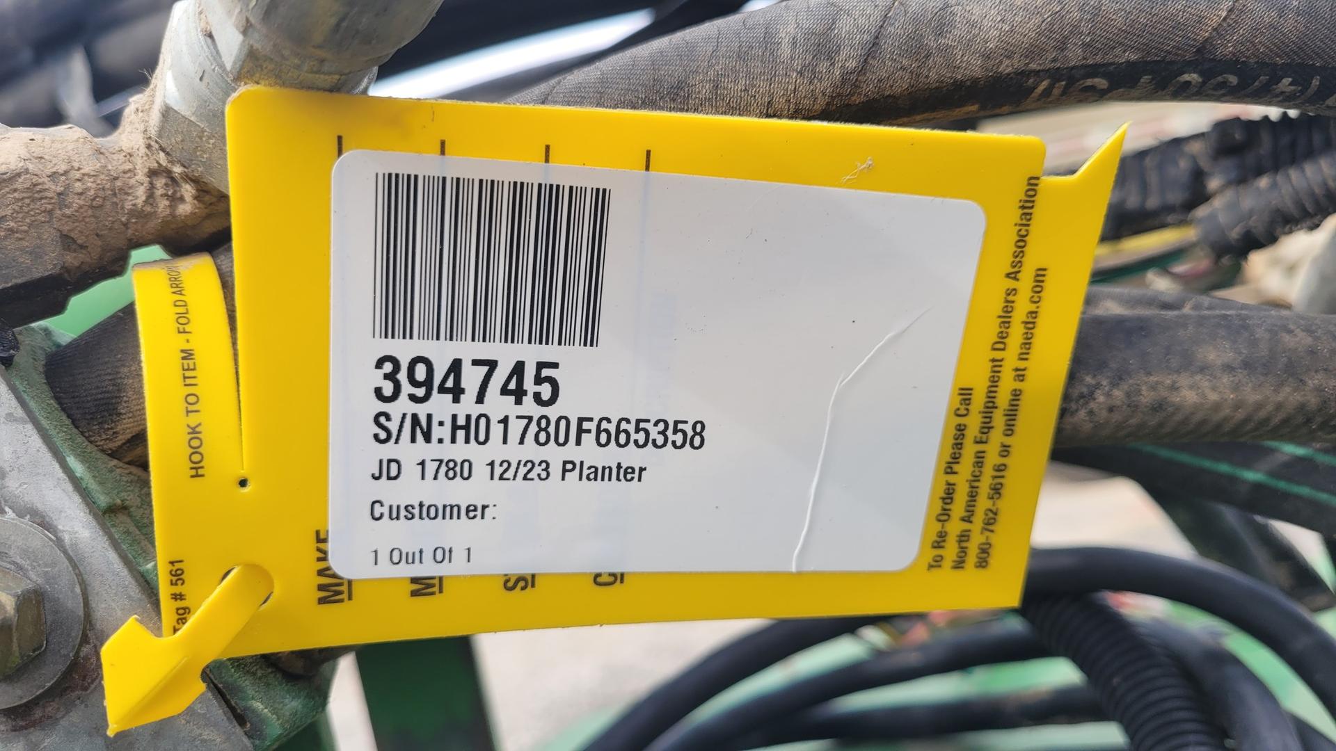 1996 John Deere 1780 Image