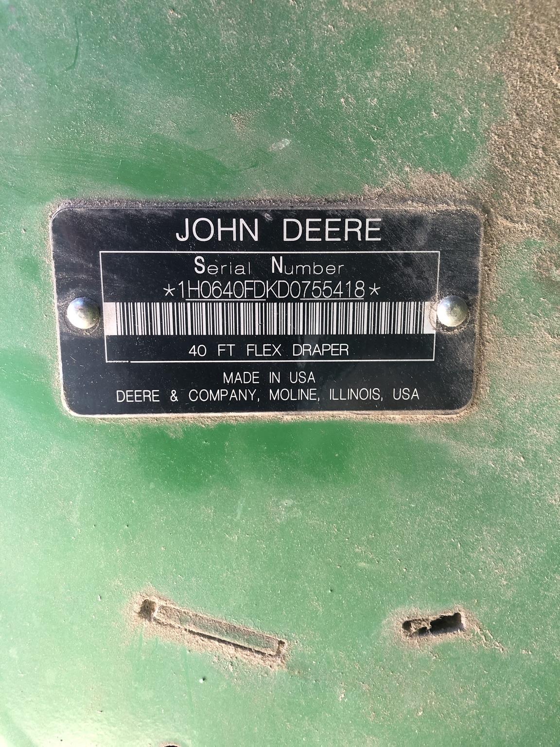 2013 John Deere 640FD Image