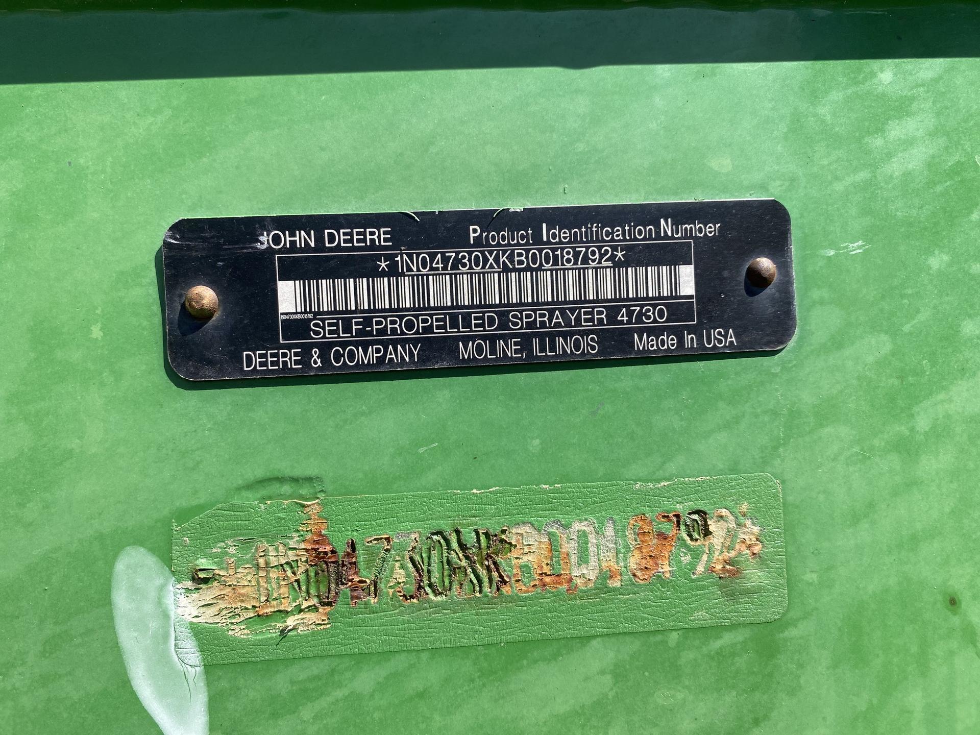 2012 John Deere 4730 Image