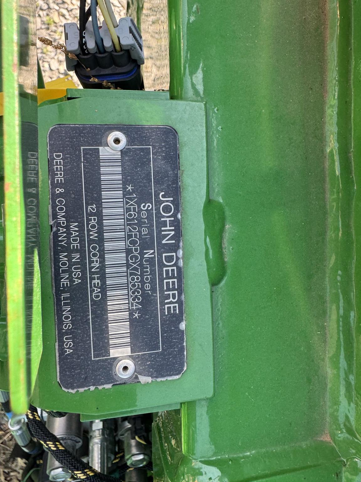 2016 John Deere 612FC Image