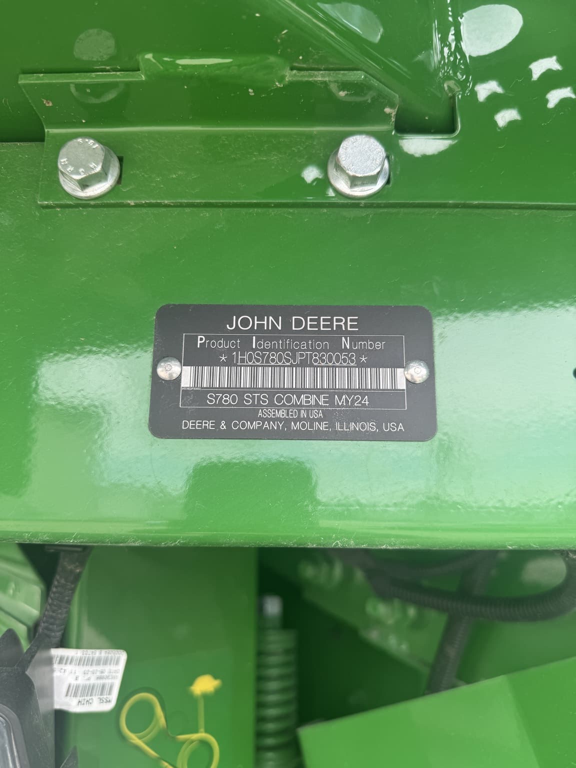 2024 John Deere S780 Image