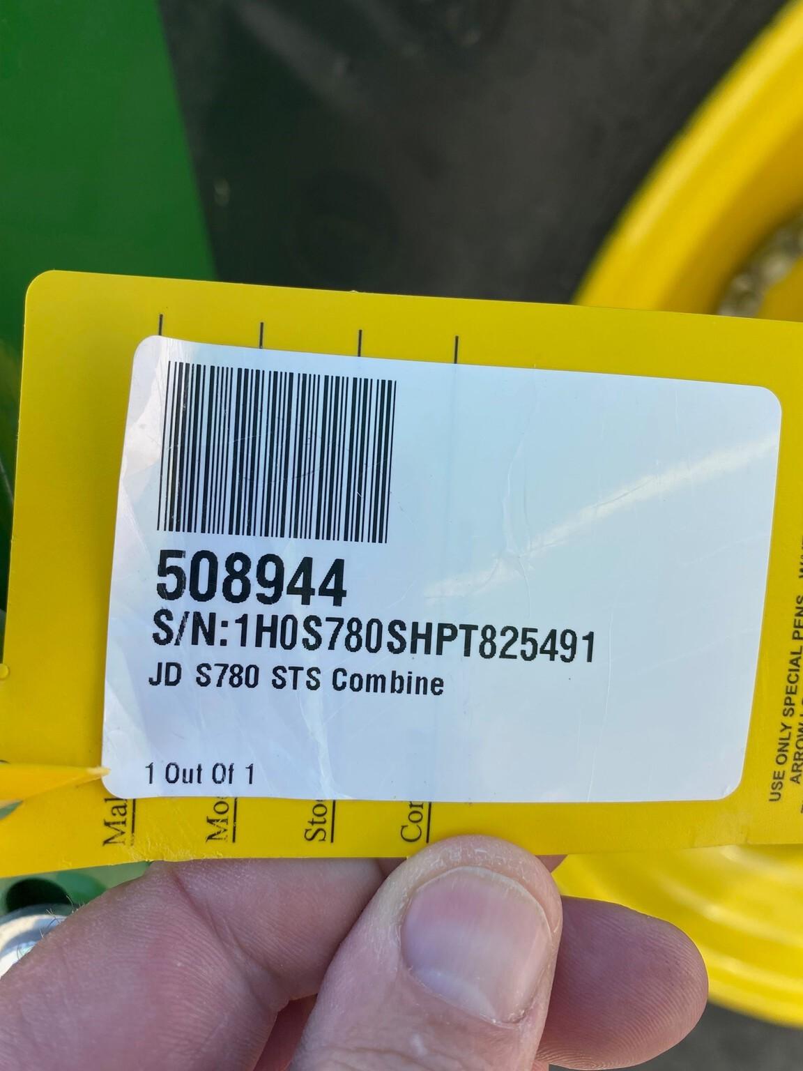 2023 John Deere S780 Image