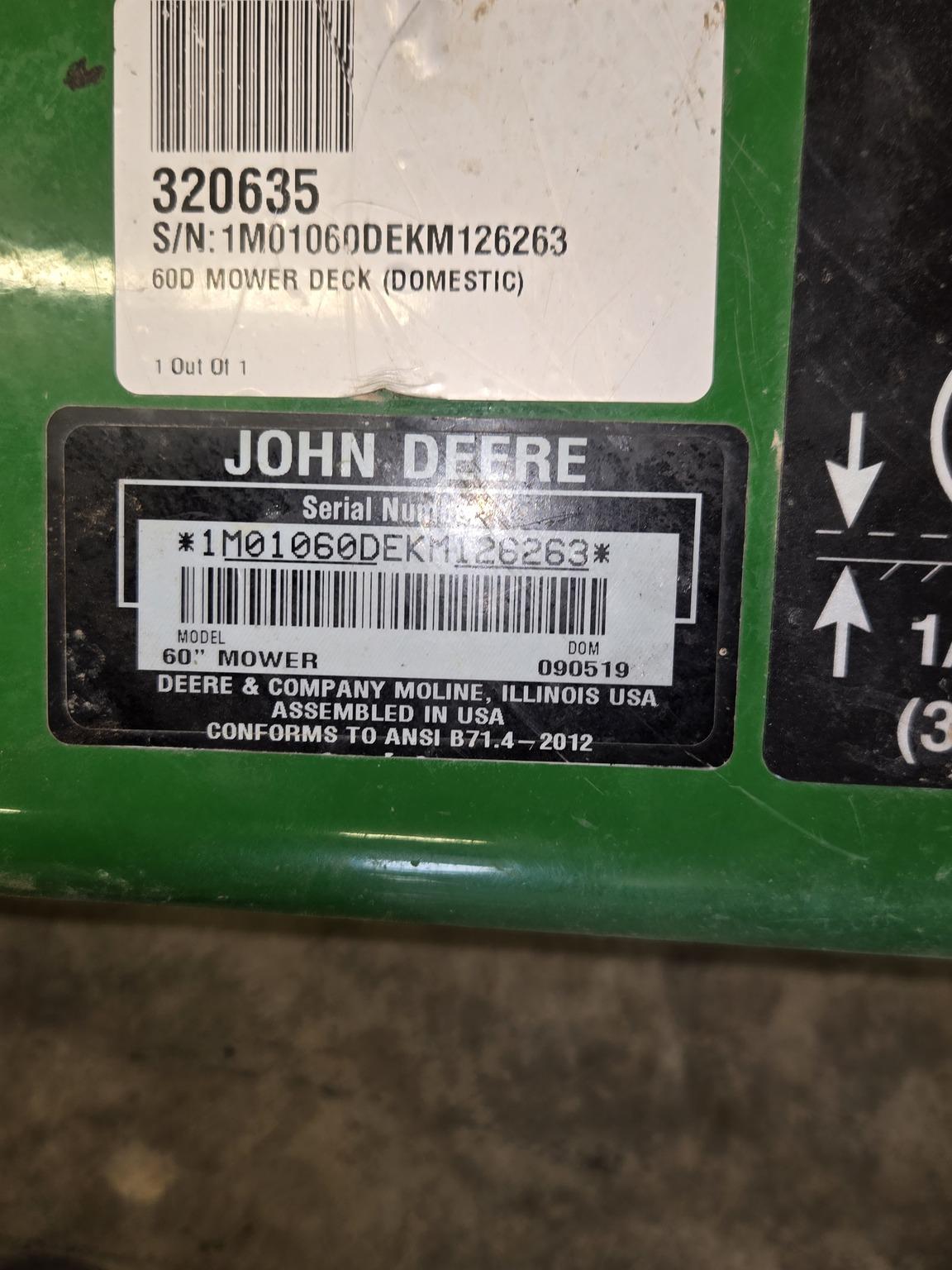 2013 John Deere 1025R Image