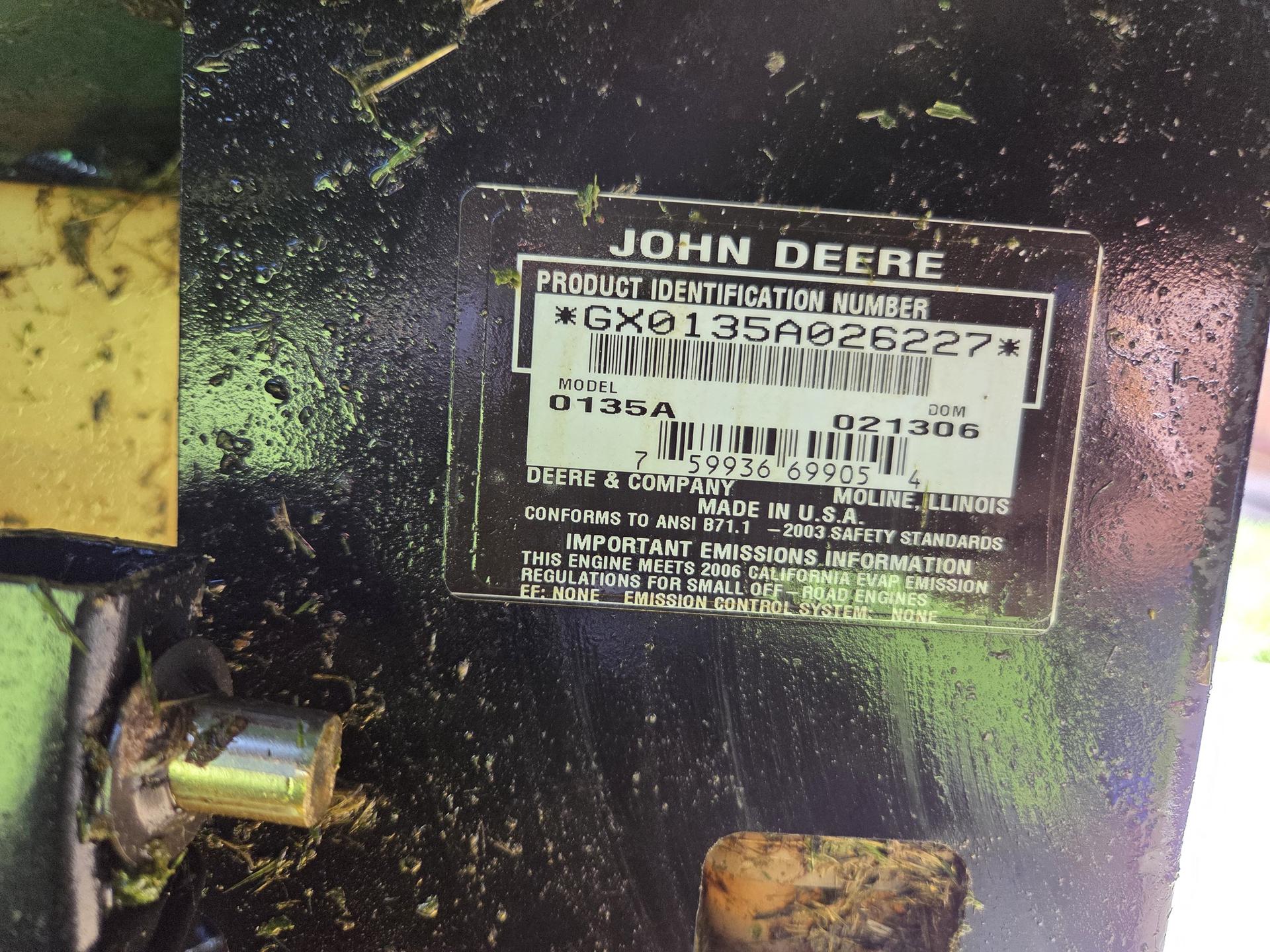 2006 John Deere 135 Image