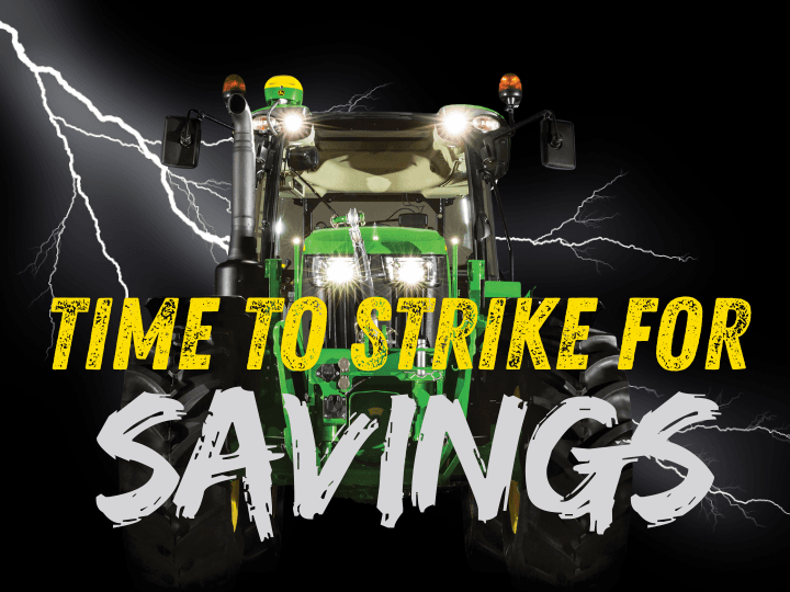 Time To Strike For Savings