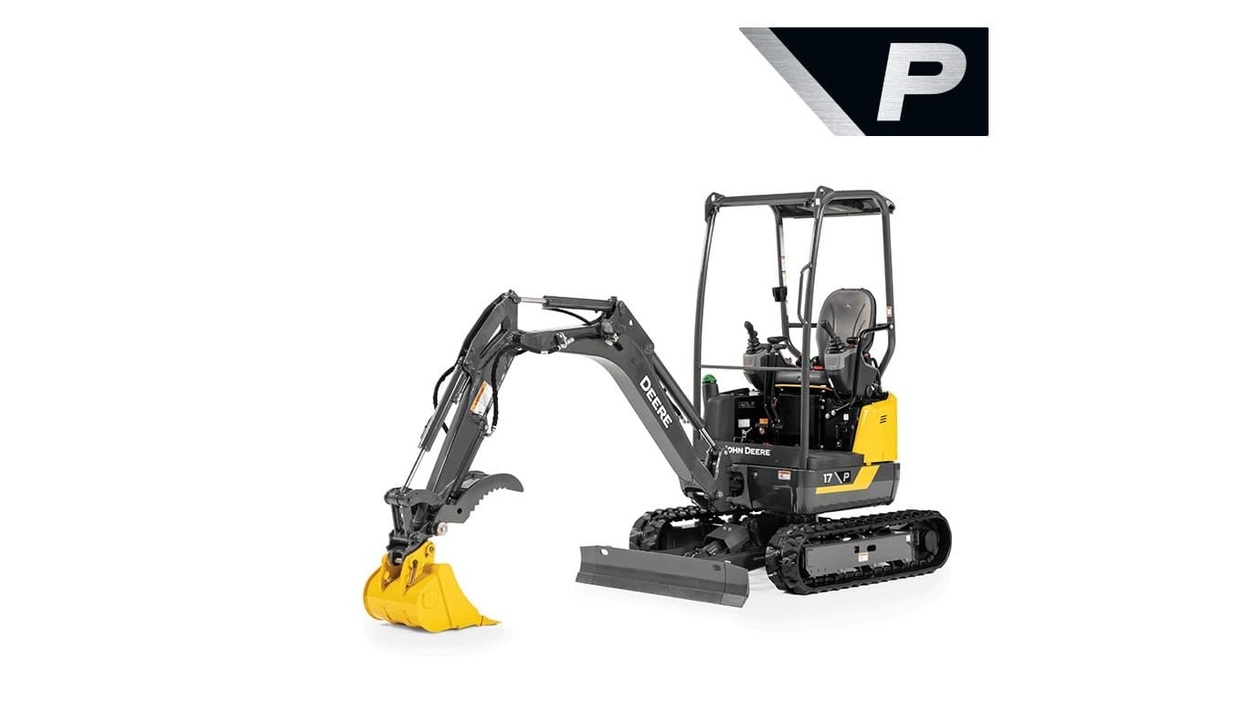 New 17 P-Tier Compact Excavator