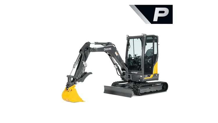 New 26 P-Tier Compact Excavator