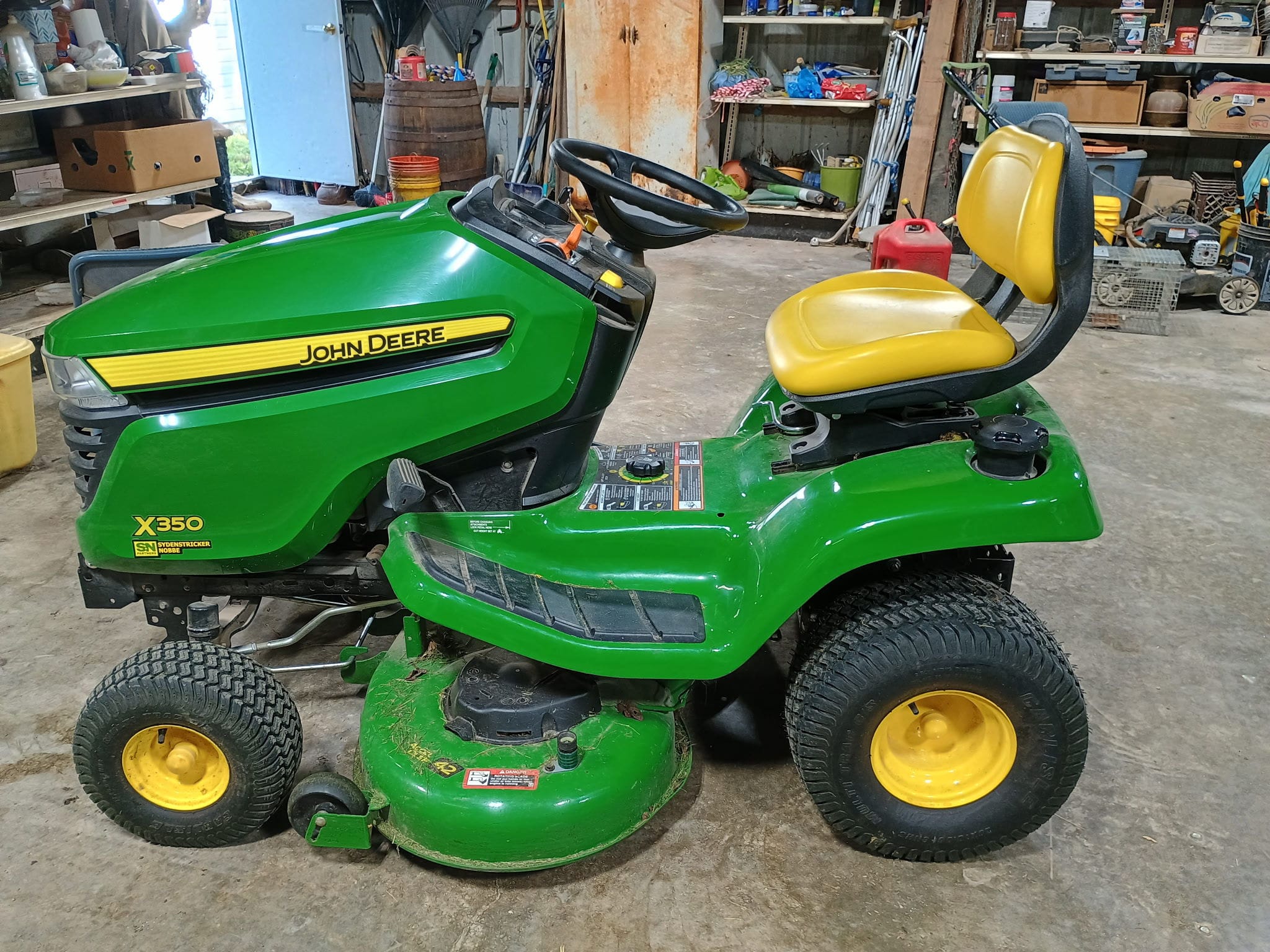 2023 John Deere X350 Image