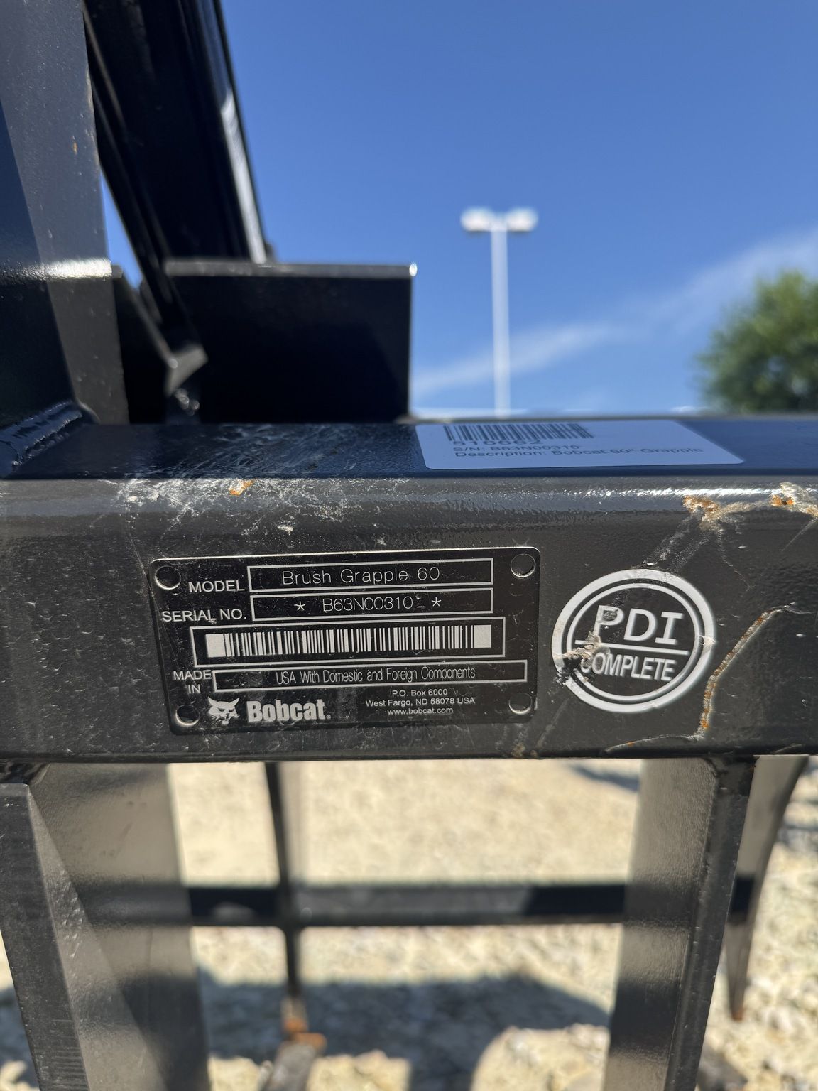 2024 Bobcat 60″ Brush Grapple Image