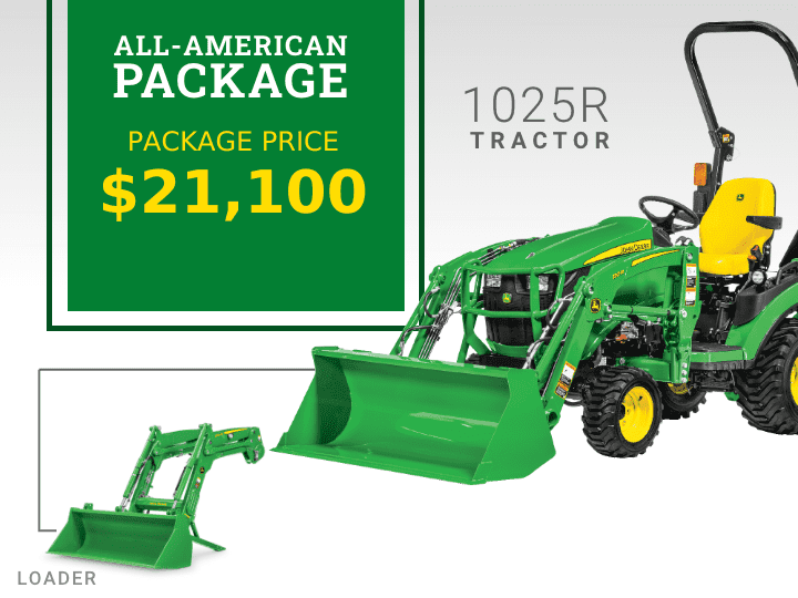 1025R Tractor + 120R Loader | All American