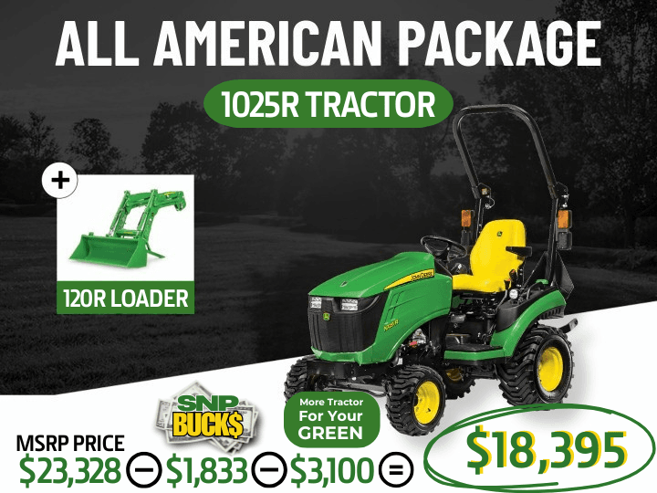 1025R Tractor Package  | All-American Package