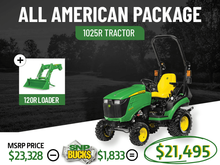 1025R Tractor Package  | All-American Package
