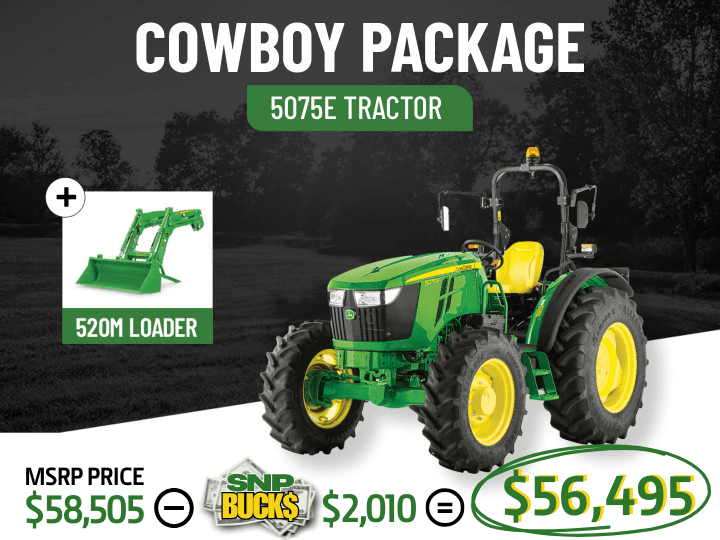 5075E Tractor Package  | Cowboy Package