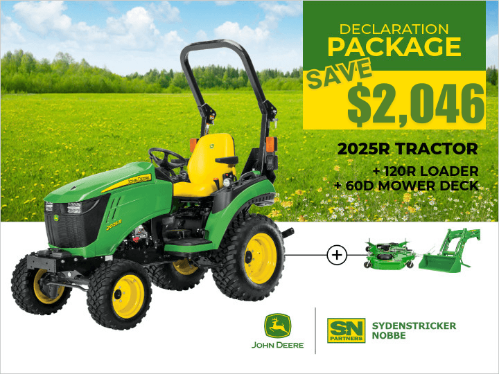 2025R Tractor Package  | Declaration Package